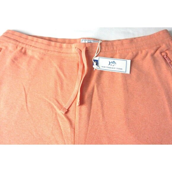 Southern Tide Men's Backrush Heather Casual Lounge Shorts Mango Orange NWT - Picture 2 of 5